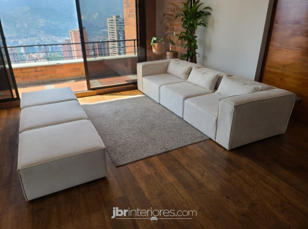 Sofa hybrid 6 modulos