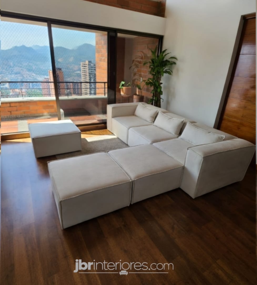 Sofa hybrid 6 modulos