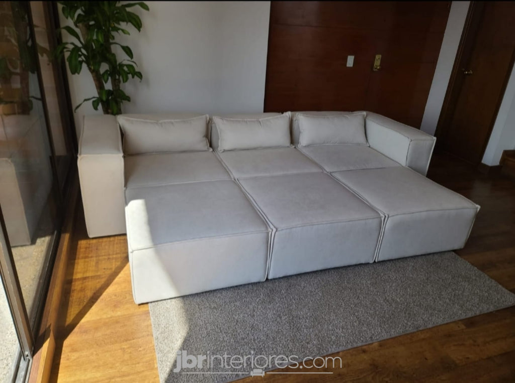 Sofa hybrid 6 modulos