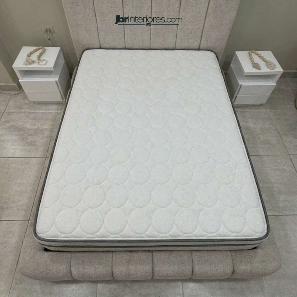 Colchon Pillow Star Signatura 1 solo pillow tela tejido de punto en 2.5