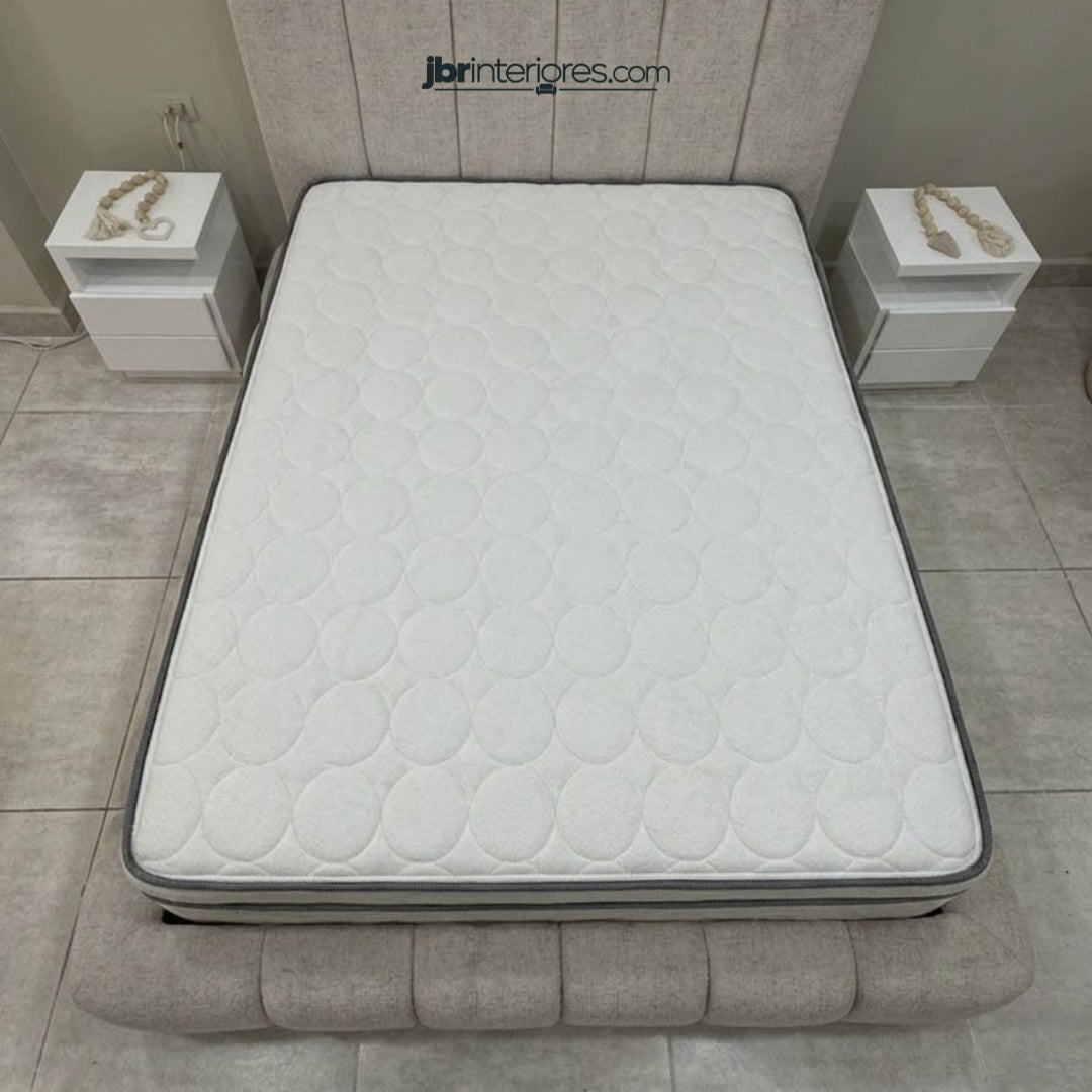 Colchon Pillow Star Signatura 1 solo pillow tela tejido de punto en 2.5