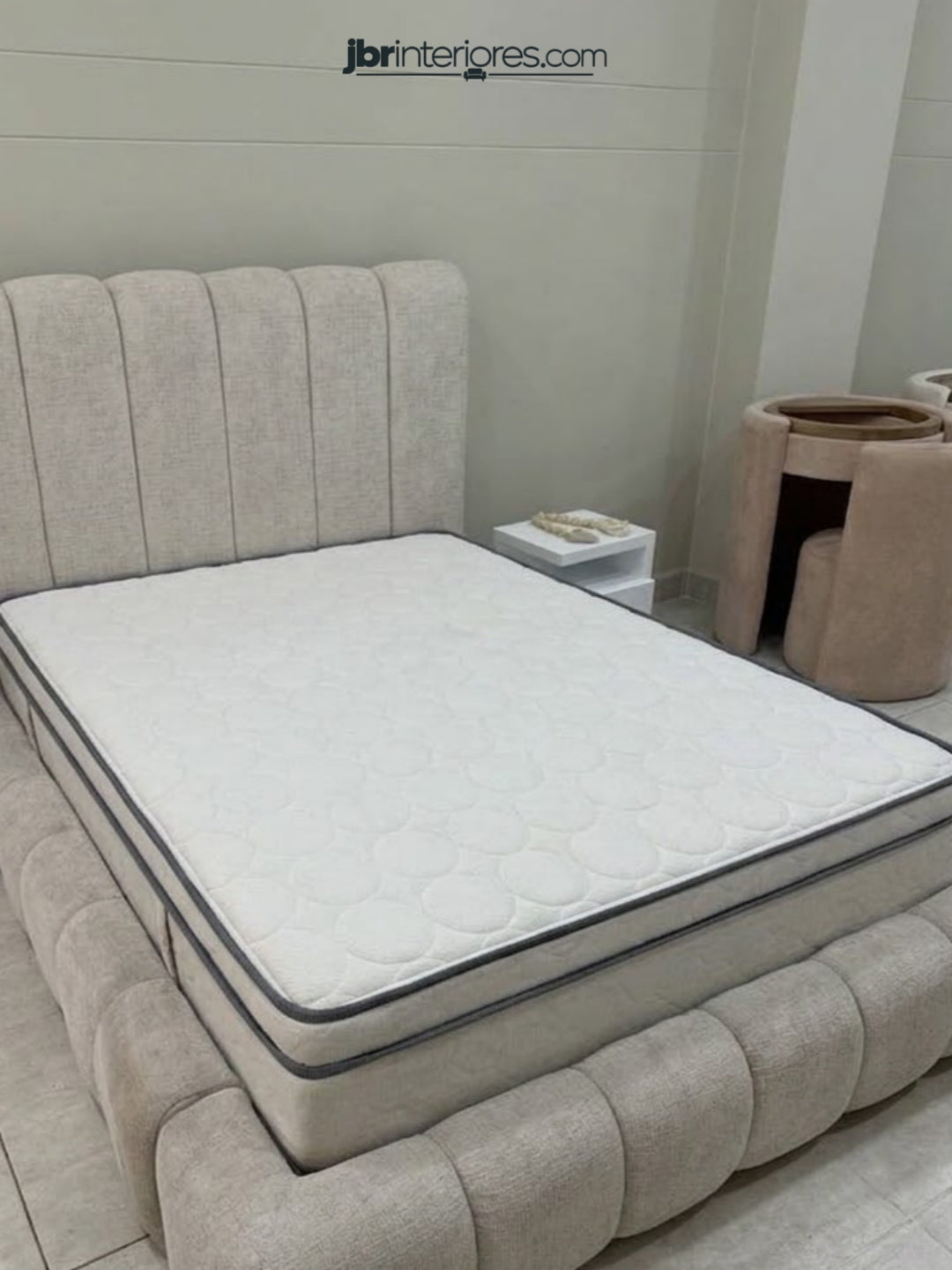 Colchon Pillow Star Signatura 1 solo pillow tela tejido de punto en 2.5