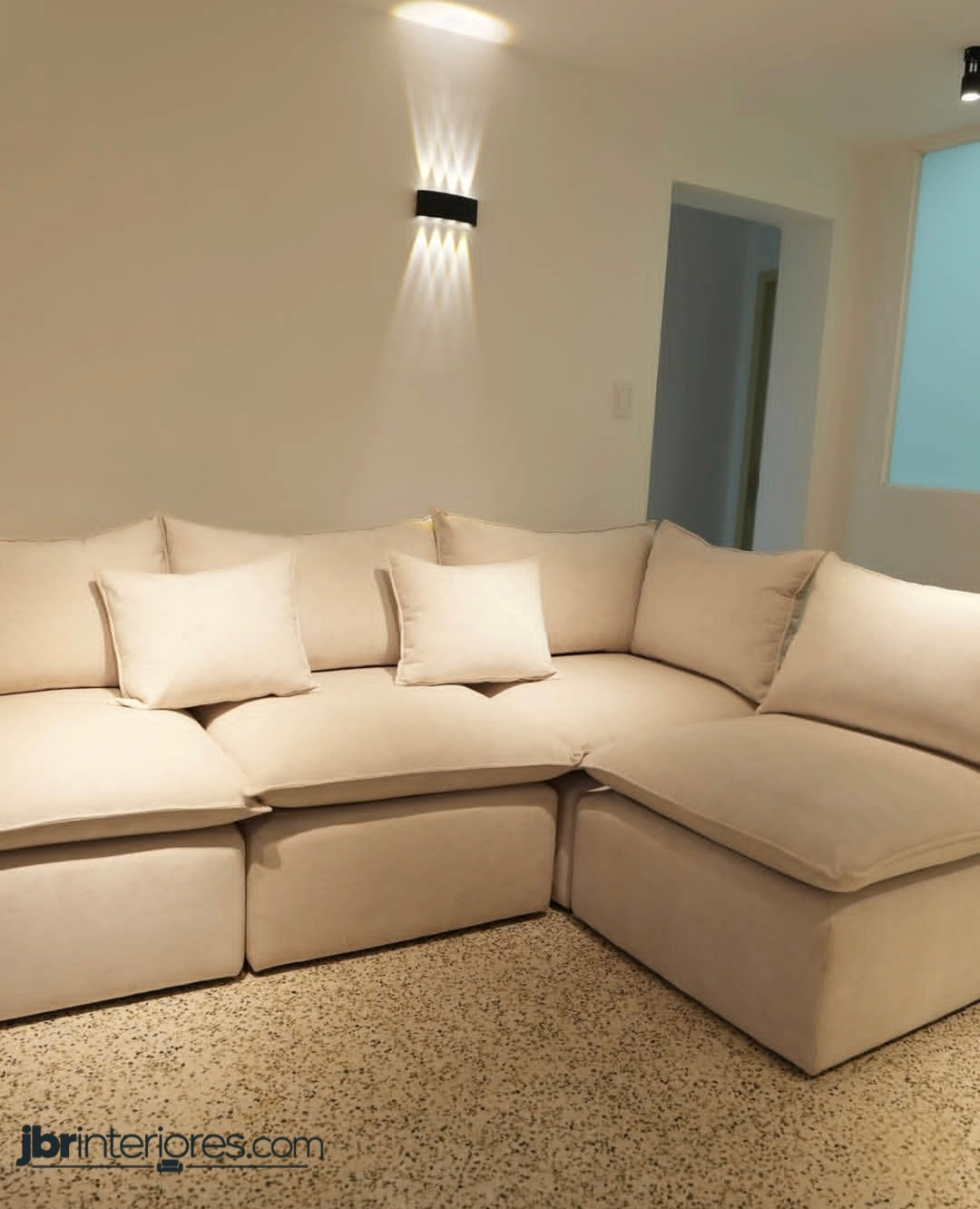 Sofá Modular Verona JBR – Máximo Confort, Personalizable – 250 × 180 cm