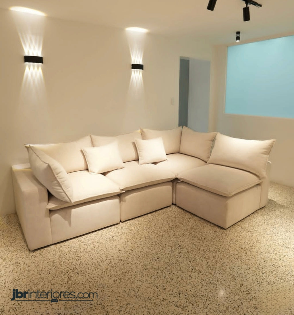 Sofá Modular Verona JBR – Máximo Confort, Personalizable – 250 × 180 cm