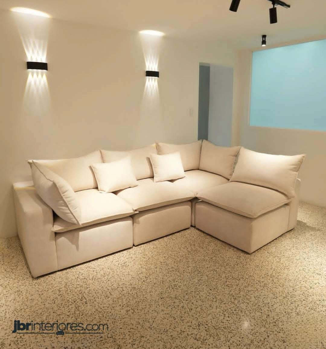 Sofá Modular Verona JBR – Máximo Confort, Personalizable – 250 × 180 cm
