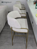 Silla Aura de barra personalizable con brazos